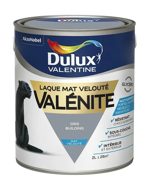 Laque Valénite Mat Velouté 2L