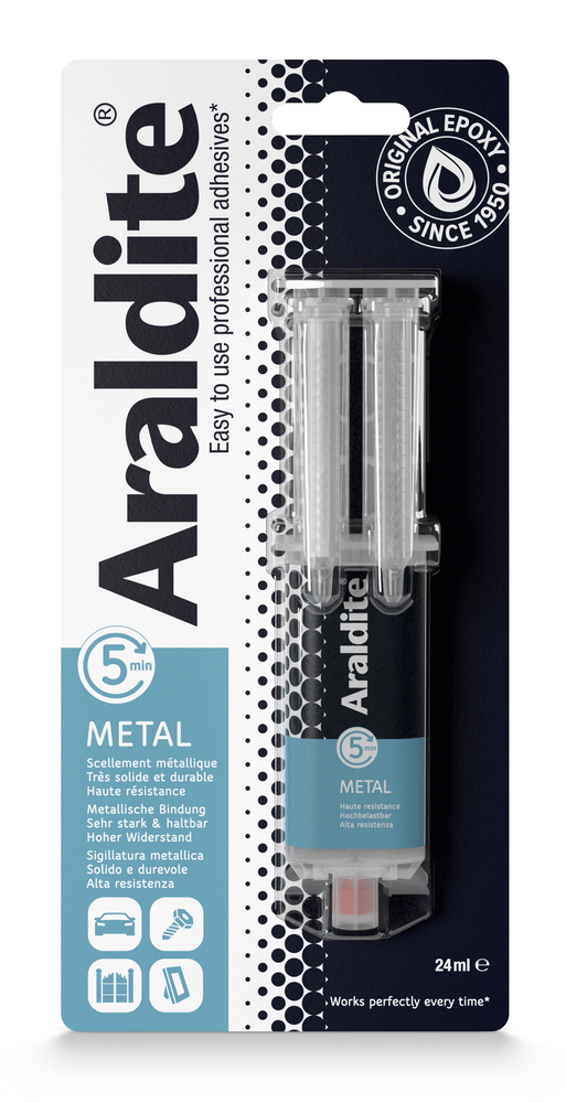 Colle Métal - Seringue 24 ml