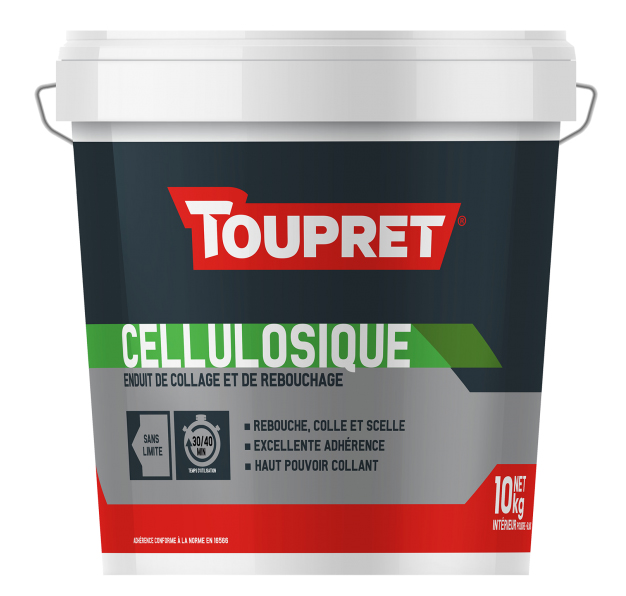 Enduit de collage et rebouchage Cellulosique poudre 10kg