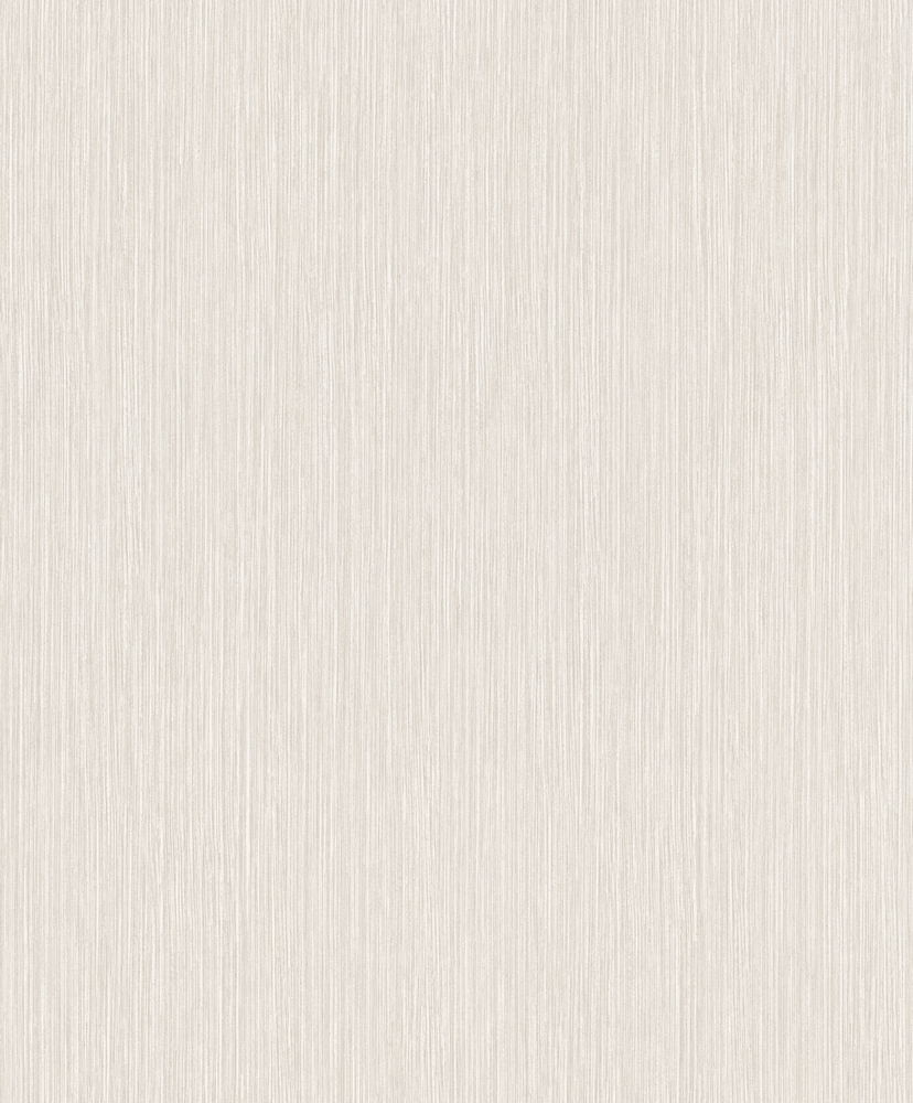 Papier peint M28807 écru uni fil à fil expansé sur intissé, avec un effet de texture lin et un léger relief.