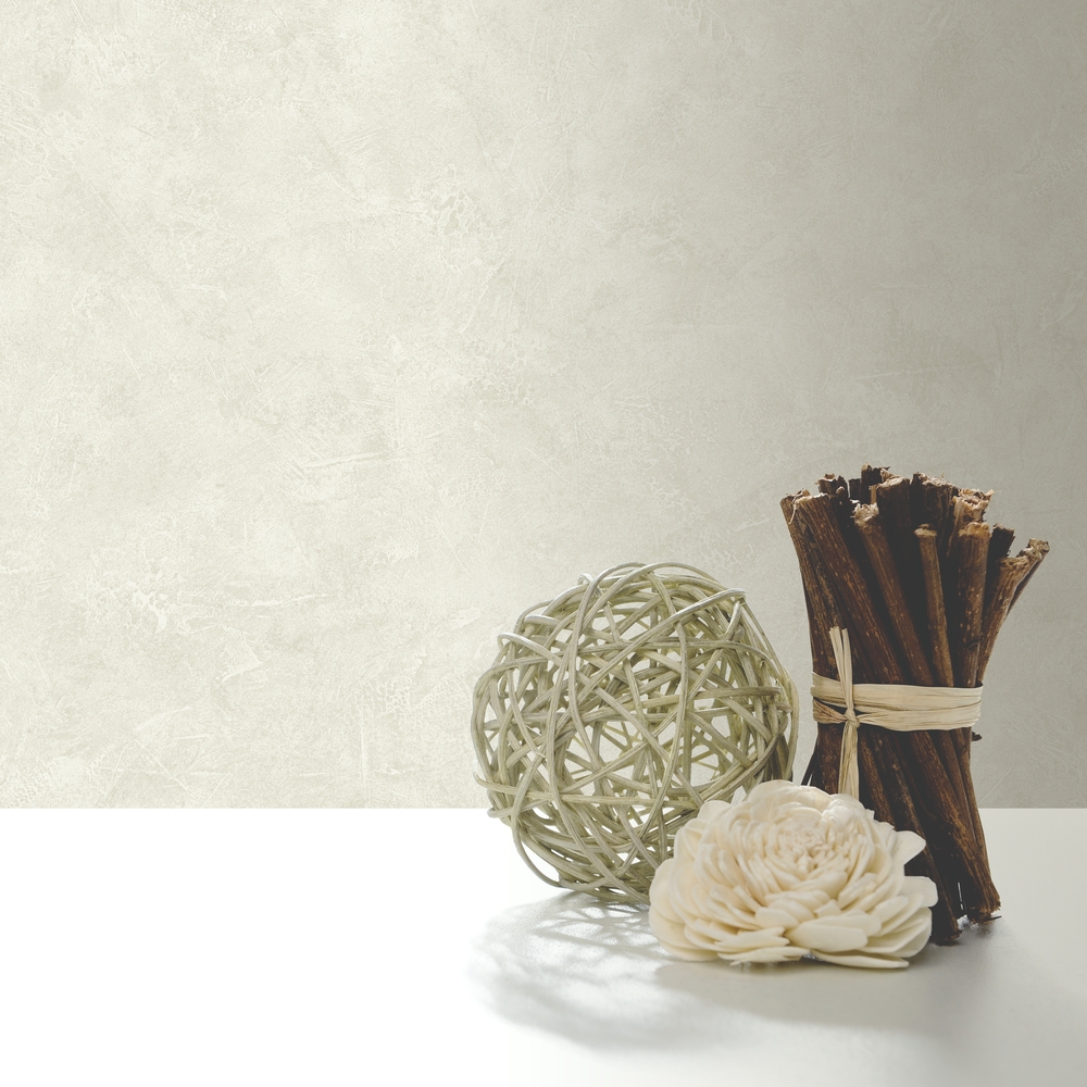 L48717 Papier Peint Vinyle Expansé sur Intissé Taloché Beige