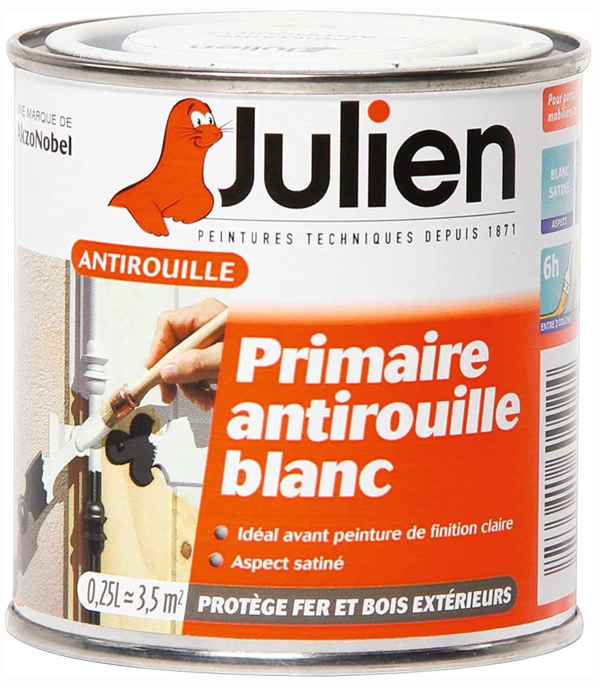 Feri'prim - Primaire Antirouille Blanc 0.25L