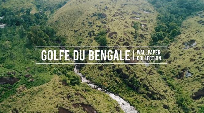 Album d'échantillons de revêtements muraux Collection Golfe du Bengale, présentant diverses textures et coloris