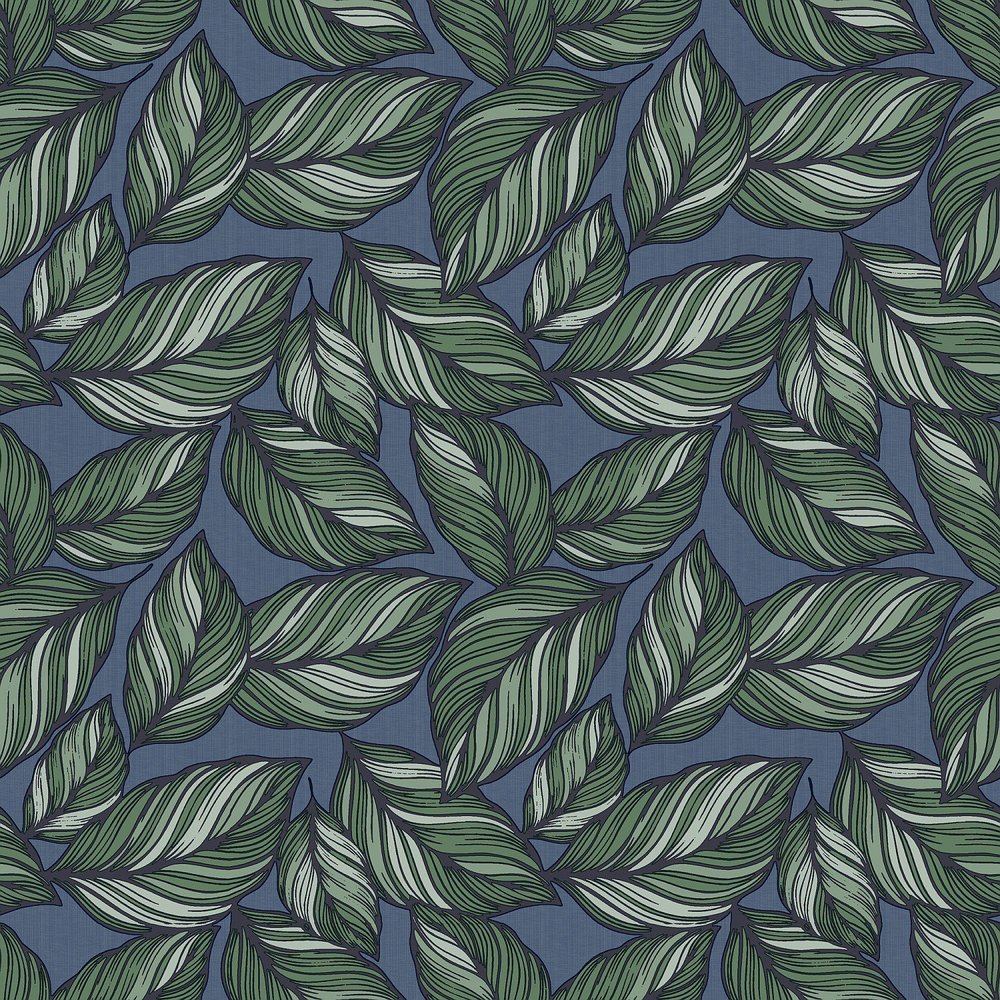 Nappe Fibranne Tropical Garden motif feuilles et fleurs exotiques 138 cm x 15 m