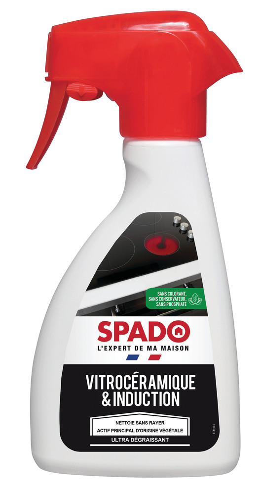 Nettoyant Vitrocéramique et Induction Vaporisateur 250ml