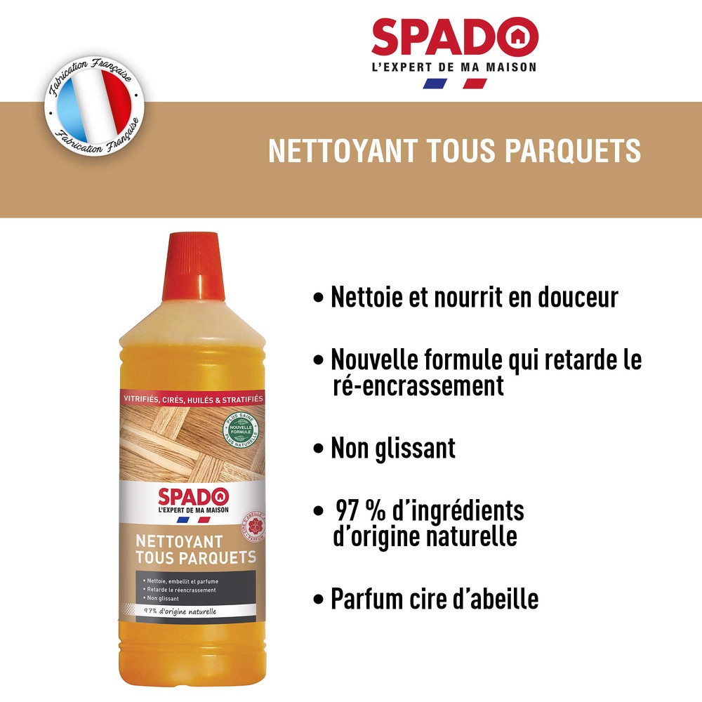 Spado nettoyant parquets 1l SPADO