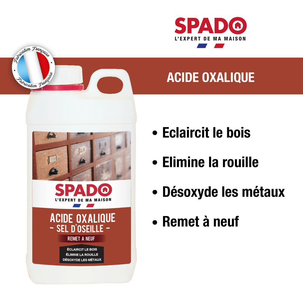 Acide oxalique 750g - Nautistock