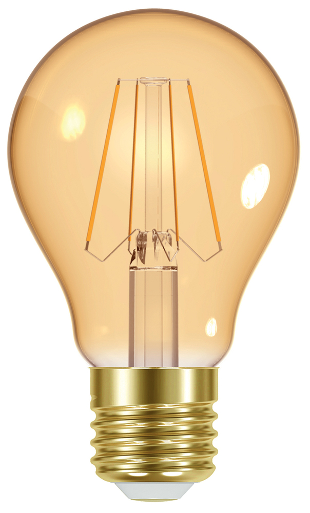 Ampoule LED transparente forme poire style vintage culot E27 4.2W 350 lumens