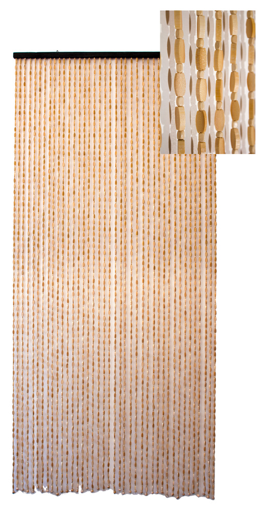 Rideau de Portière Sumatra Beige 90 x 200 cm