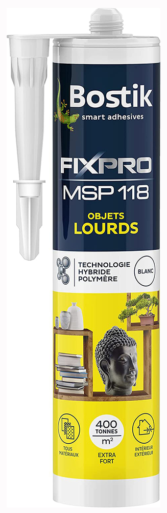 Mastic Colle FIXPRO MSP118 Objets Lourds 290 ml