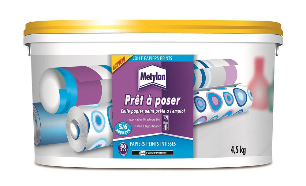 Colle Papiers Peints Prêt à Poser 4.5 kg