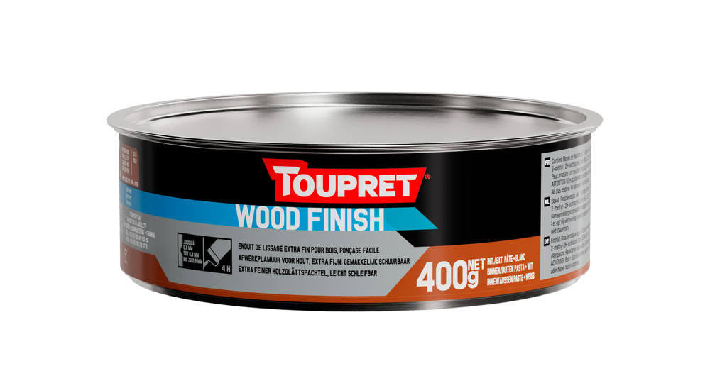 Wood Finish Enduit de Lissage Bois Extra Fin 400g