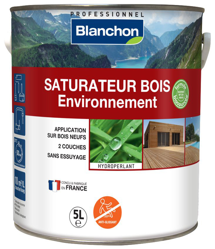 Saturateur Bois Environnement Biosourcé 5L