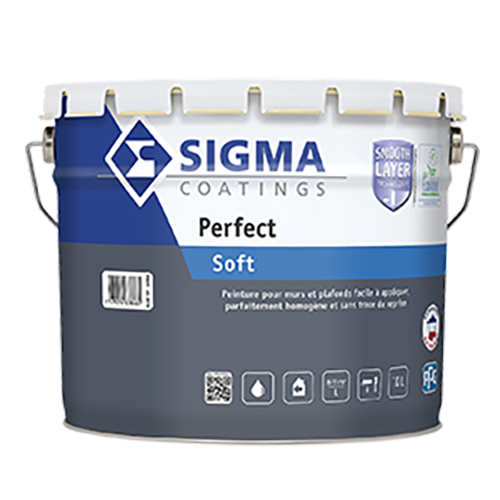 Peinture intérieure Perfect Soft Velours blanche 10L pour murs et plafonds