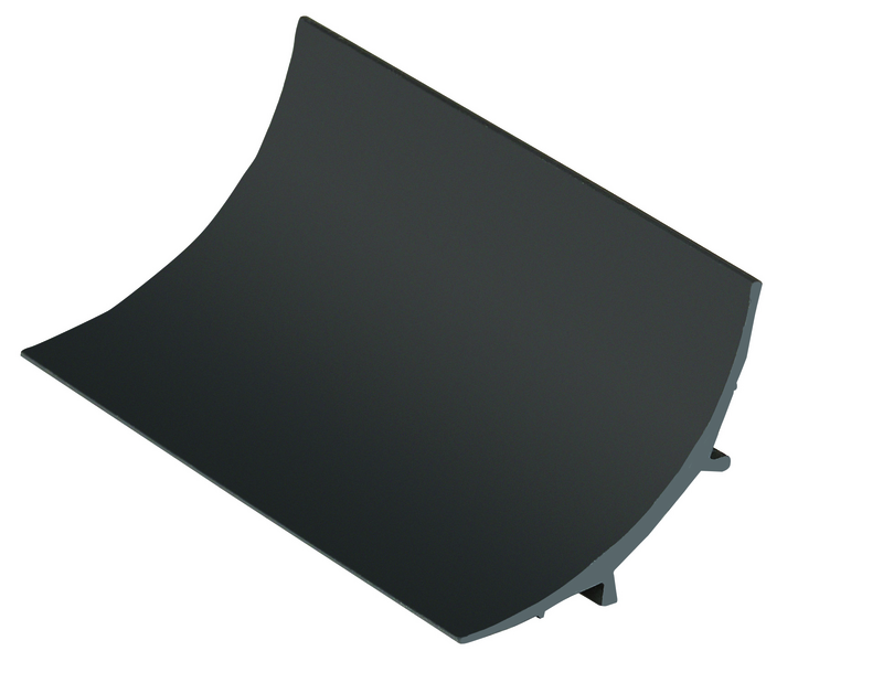 Appui Remontée en Plinthe PVC profilé 38x38mm de 2 mètres