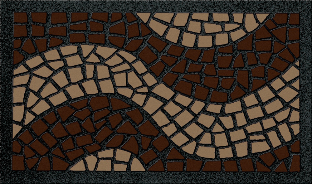 Tapis Format Classic Ondes 40 x 68 cm Lot de 6