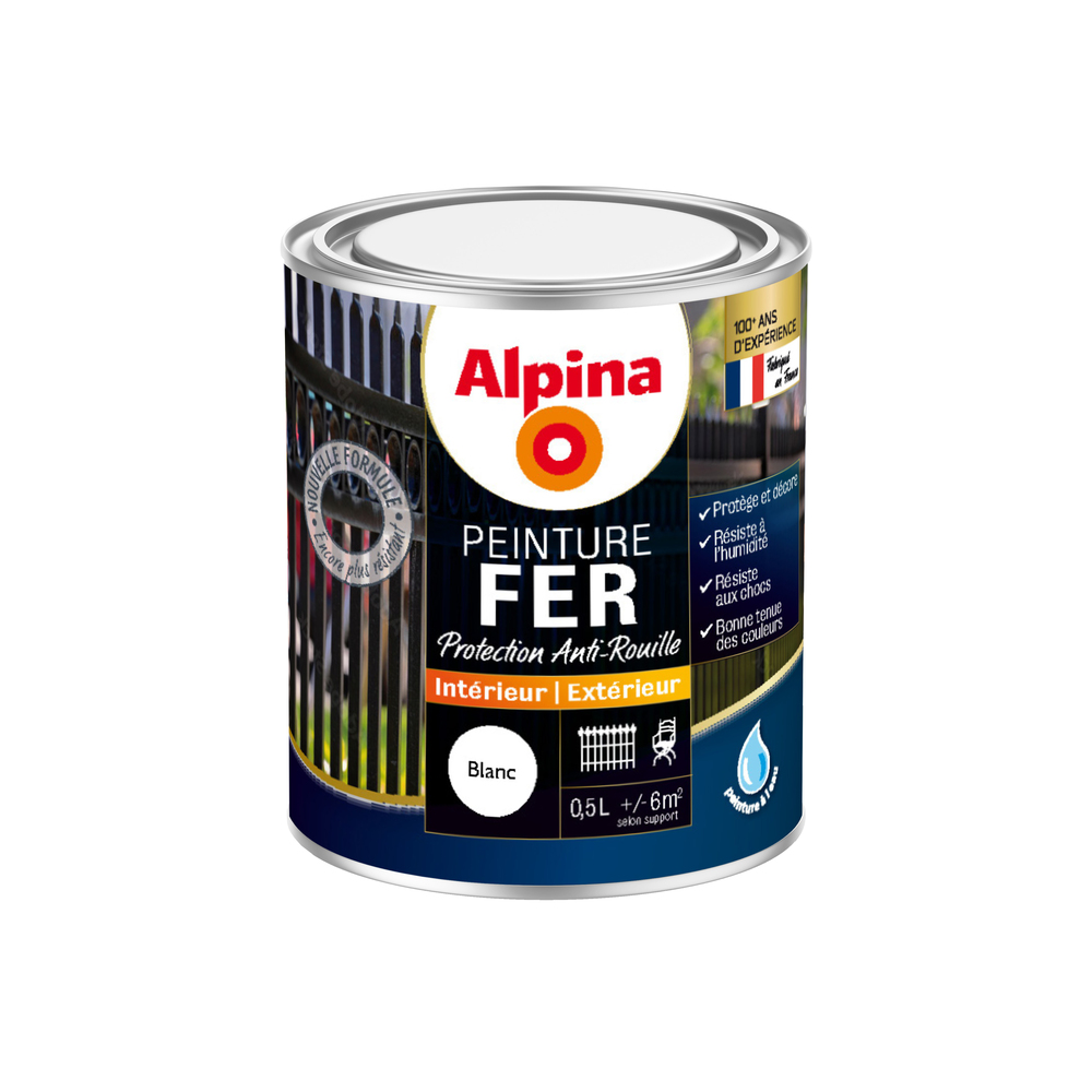 Peinture Fer Anti-rouille 0.5L