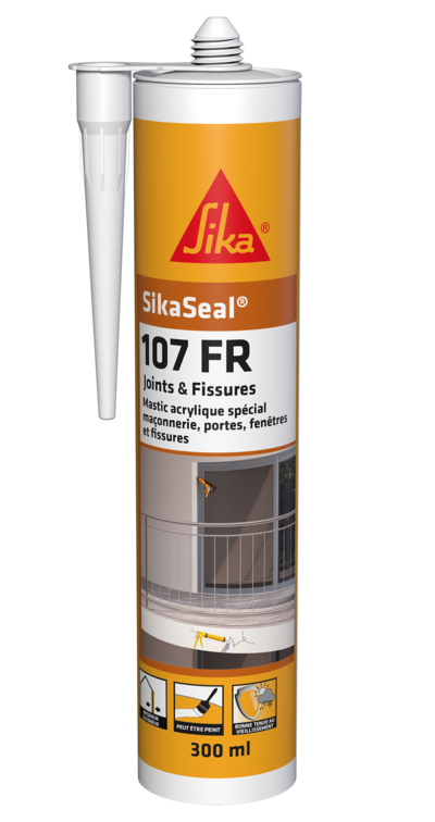 SikaSeal 107 FR Joints et Fissures Façades 300ml
