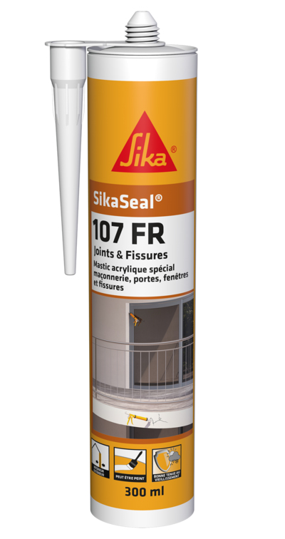 SikaSeal 107 FR Joints et Fissures Façades 300 ml