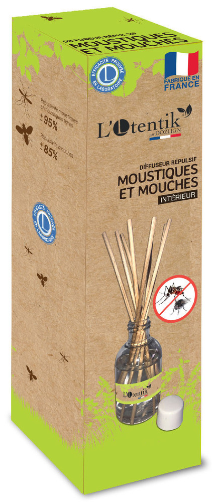 Diffuseur Répulsif Anti-Moustiques et Mouches 60 ml TP19