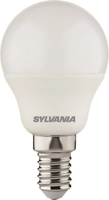 Ampoule LED dépolie sphérique E14 4.5W 470 lumens blanc chaud