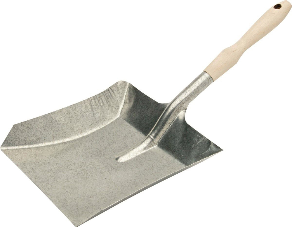 Pelle à poussière de ménage galvanisée robuste