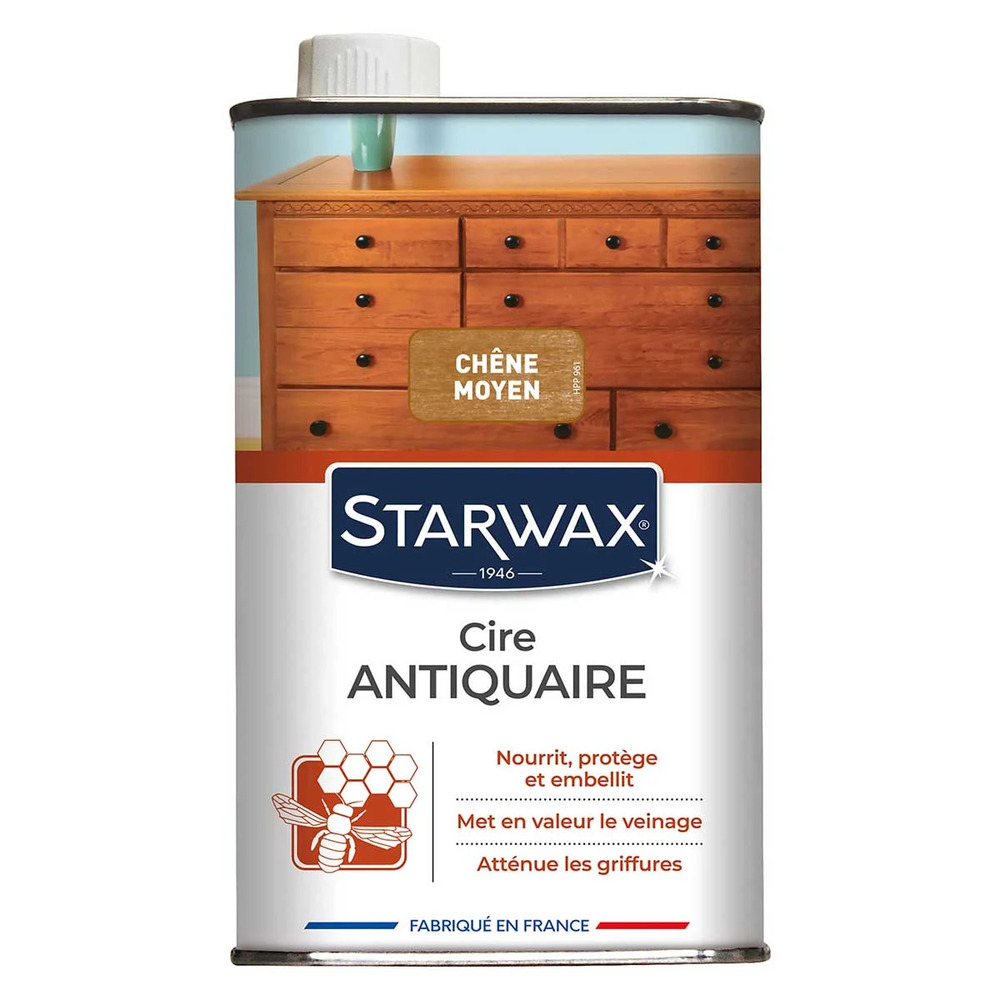 Cire Antiquaire Liquide Bois Cirés 500ml
