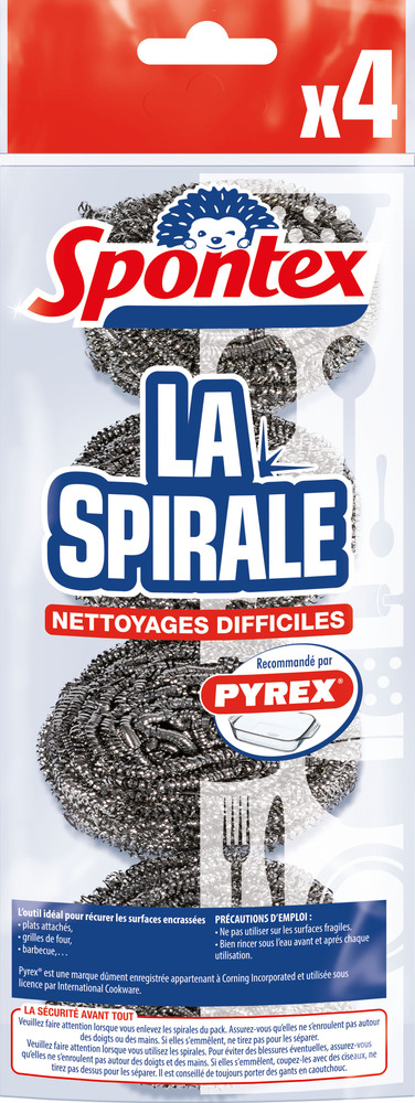 La Spirale à Récurer x4