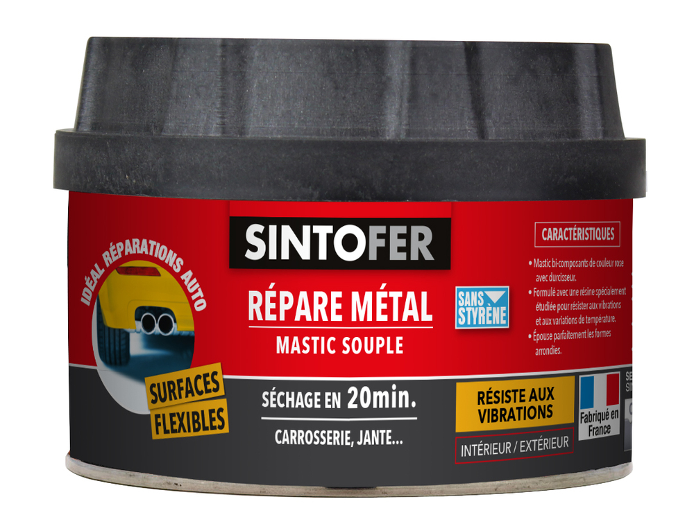 Sintofer Répare Métal Mastic Souple 300 g