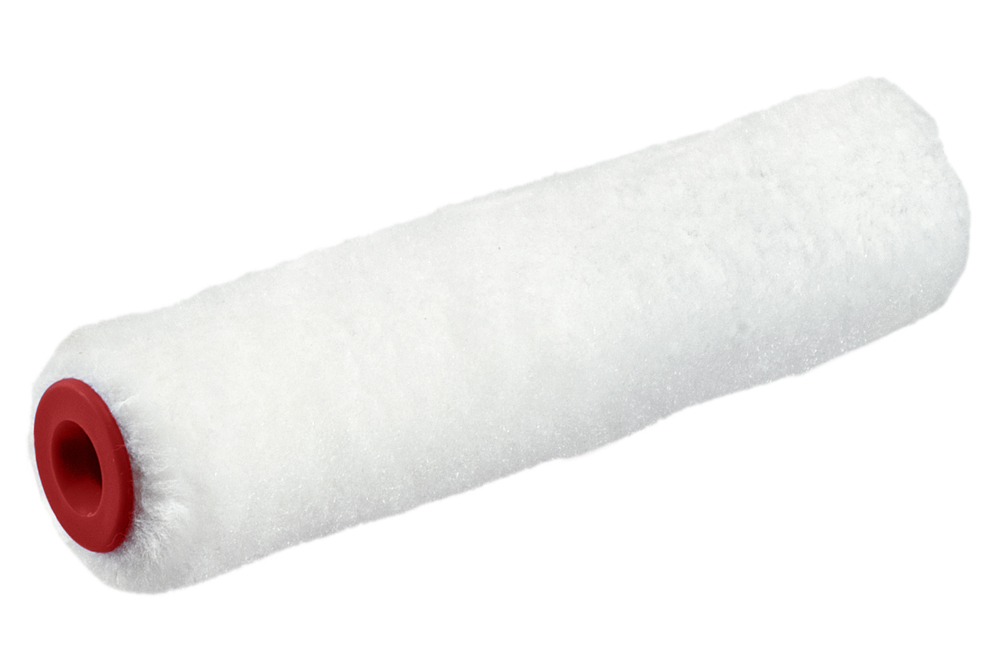 Manchon mini laqueur synthétique 110 mm, fibres courtes pour finition tendue et laque.