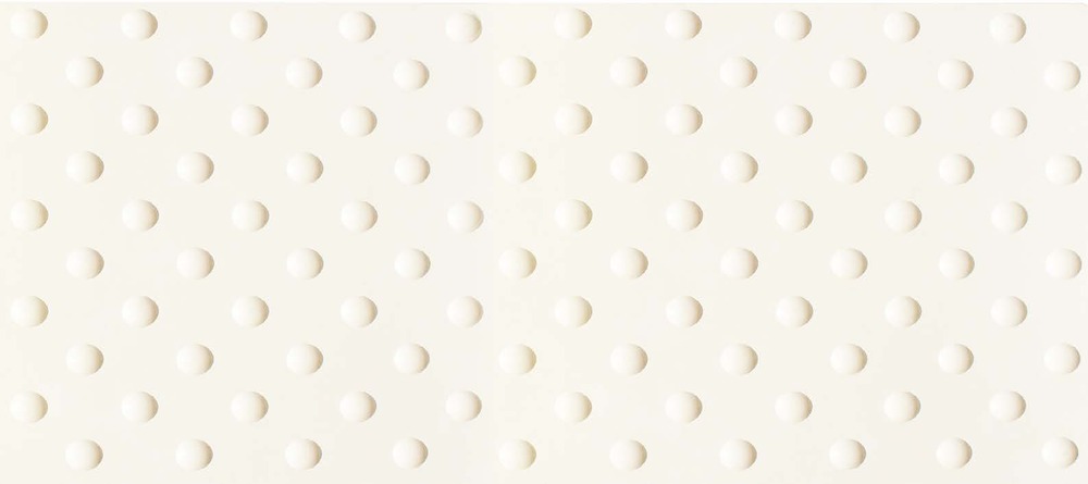  Etna Dalle Caoutchouc Podotactile Blanc 80 x 42 cm