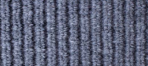 Imazu Tapis Aiguilleté Côtelé Classique Argent 2 x 25 m