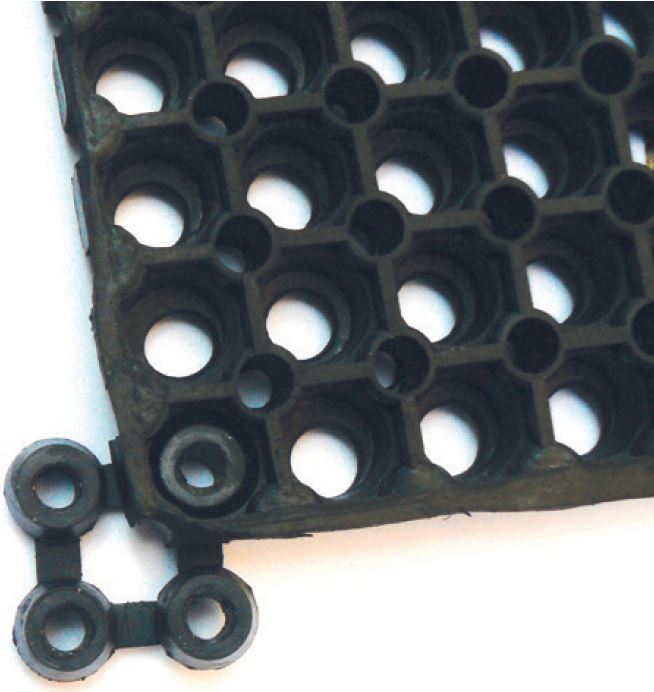 Dalle Caoutchouc Antidérapantes Caillebotis PMR 91 x 152 cm