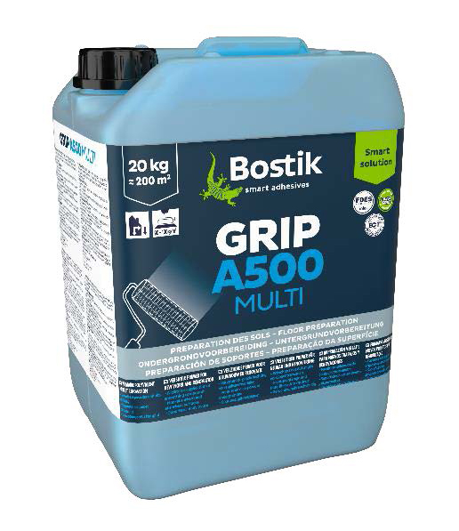 Primaire d'accrochage multi-supports Grip A500 Multi 5 kg en seau pour préparation des sols.