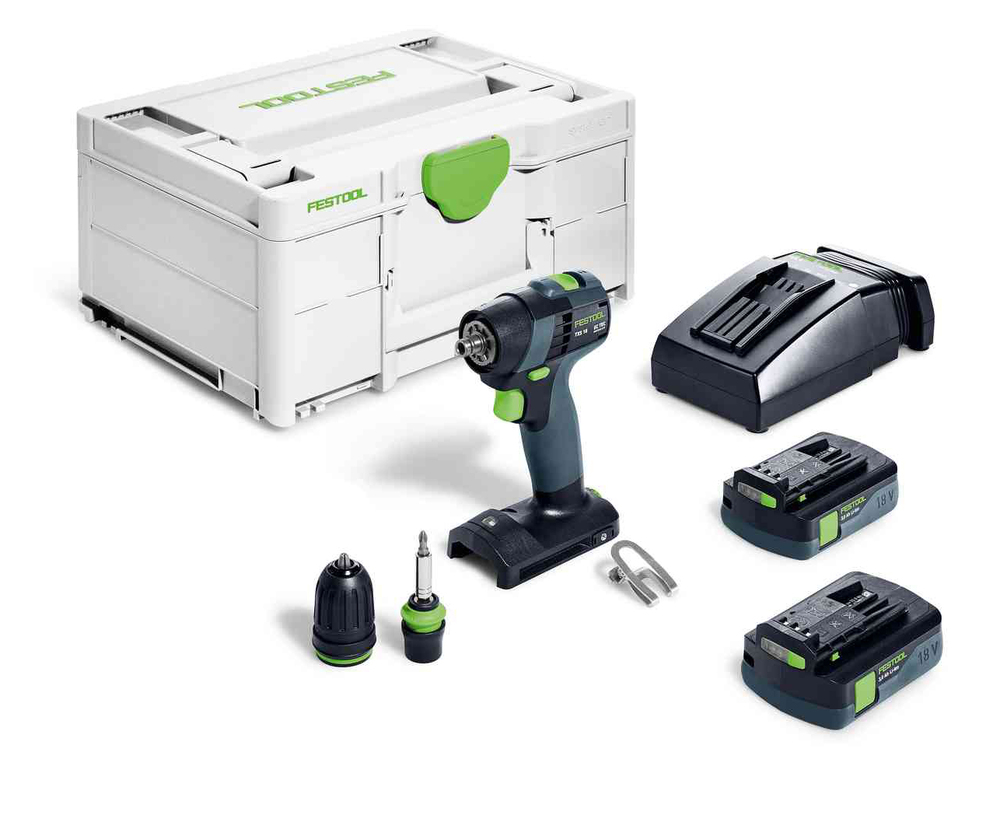 Perceuse-visseuse sans fil TXS 18 C 3.0-Plus compacte avec batterie 18V pour perçage et vissage