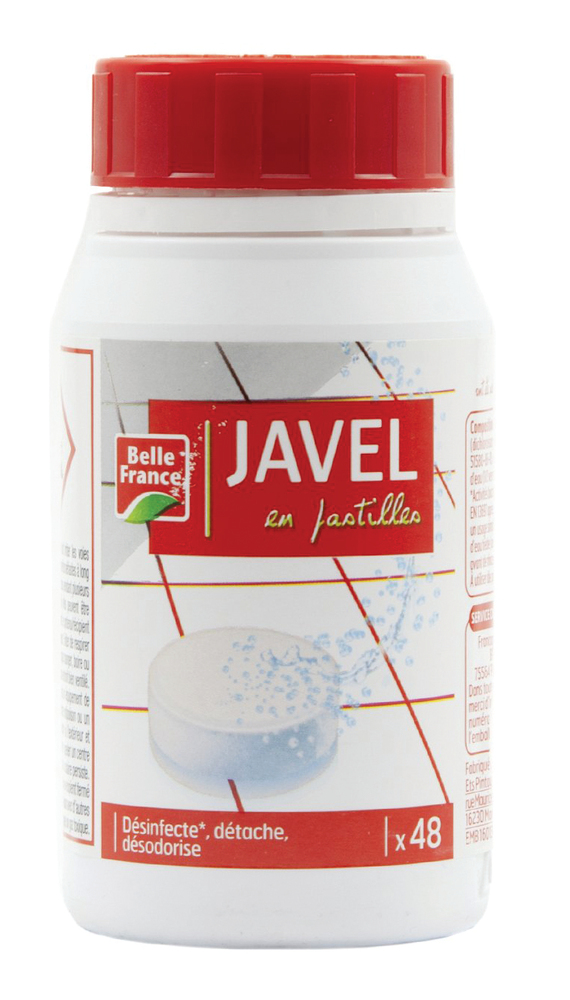 Javel Effervescente en Pastilles x48