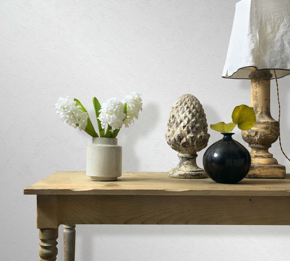 40102 - Vinyle Expansé sur Intissé Uni Blanc