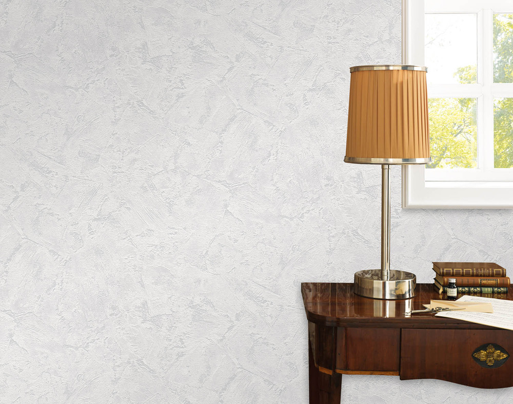 40103 - Vinyle Expansé sur Intissé Uni Gris Clair