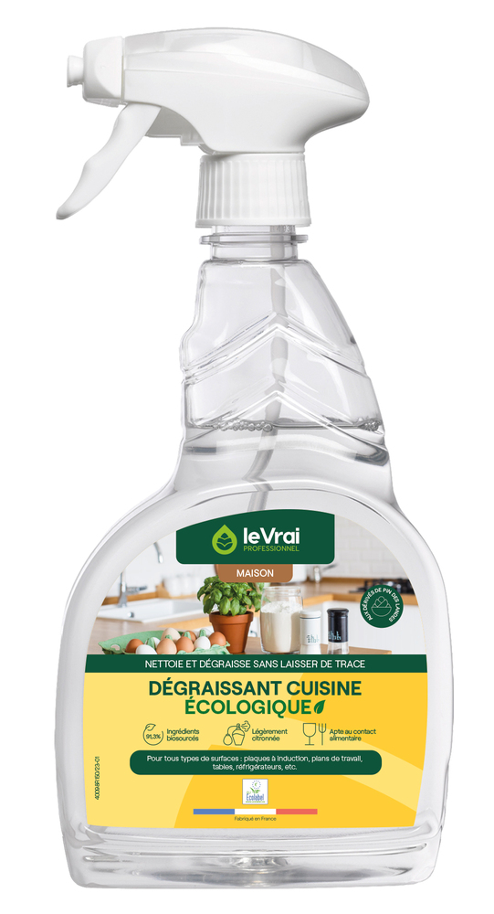 Dégraissant Cuisine Ecologique Pulvérisateur 750ml