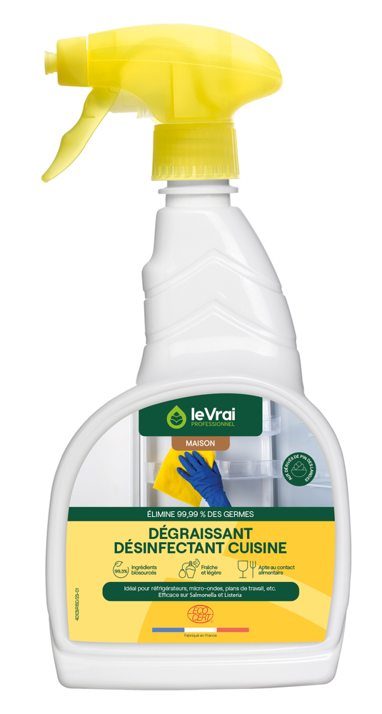 Dégraissant Désinfectant Cuisine Pistolet 750ml