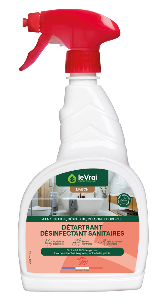 Détartrant Désinfectant Sanitaire Pistolet 750ml