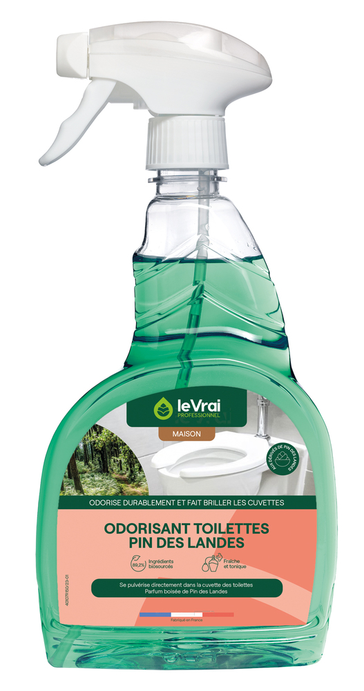 Odorisant Toilette Pin des Landes Pulvérisateur 750 ml