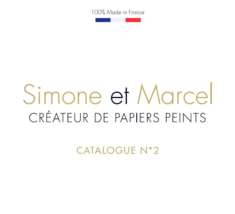 Catalogue Créateurs et Hommage de collections de papiers peints avec échantillons et nuanciers professionnels