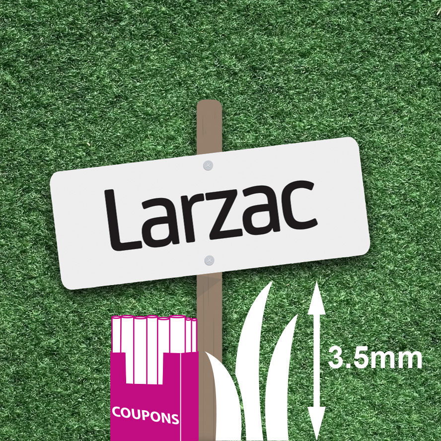 Gazon Synthétique Larzac Coupon 1X4ML
