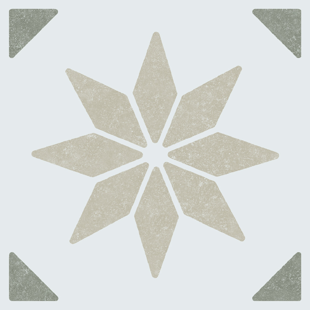 Dalles murales adhésives Wall Tiles Alia Vert 15.25 x 15.25 cm, idéales pour cuisine et salle de bain, vendues en boîte de 6.