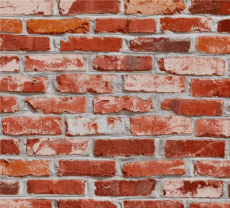 21096 Adhésif Classic Brick Rouge 45cmx1.5m
