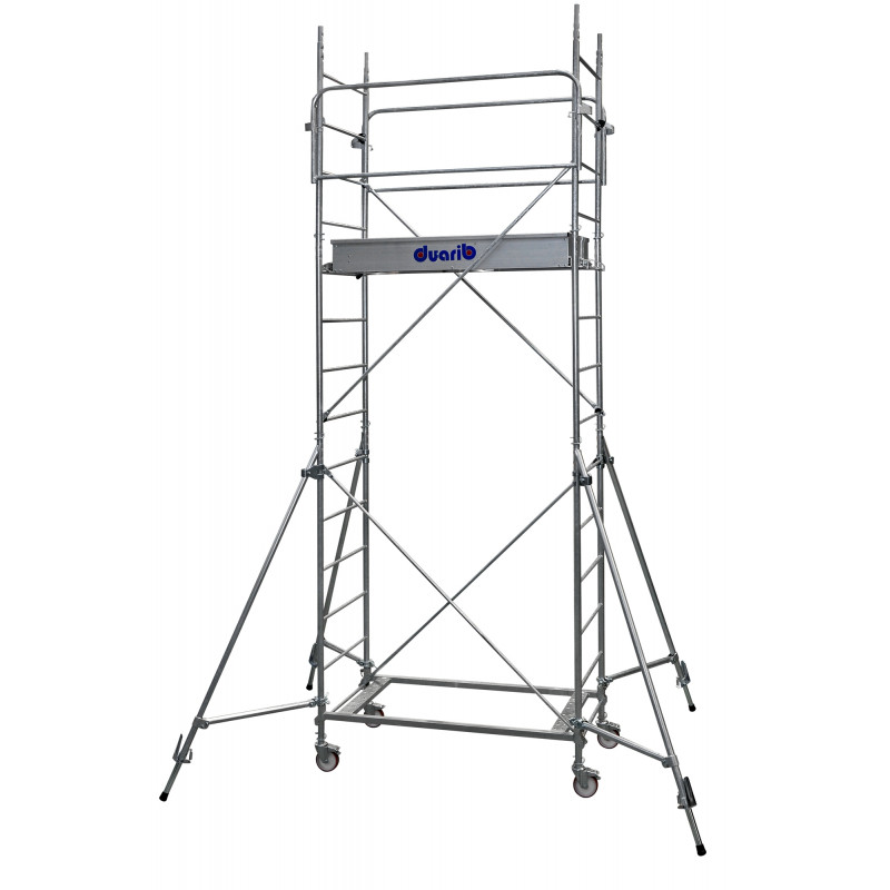 Échafaudage Roulant Acier Altitude AC200 Hauteur Plancher 6.80m