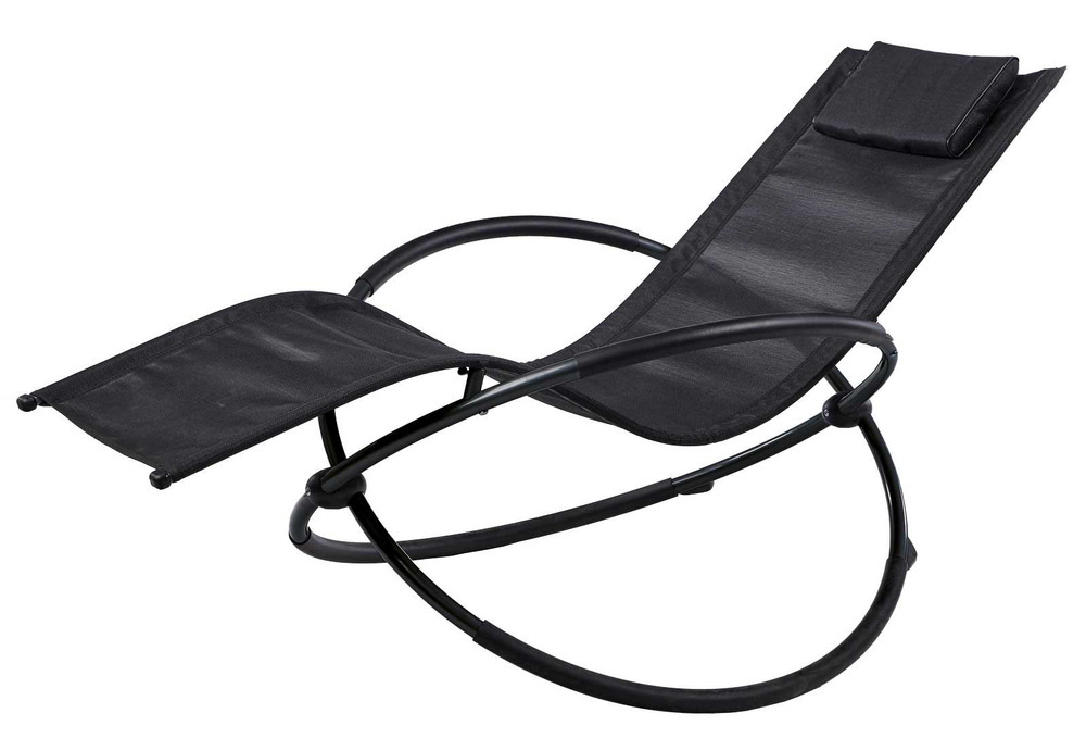 Fauteuil à Bascule Elypse Noir