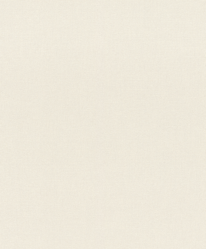 Papier peint vinyle expansé sur intissé uni Emilie Crème, résistant et facile à poser