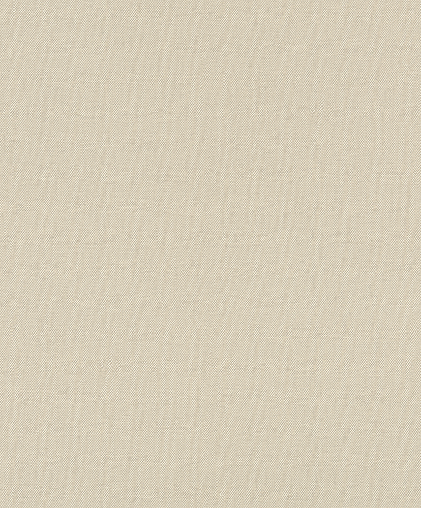 Papier peint vinyle expansé sur intissé uni Emilie couleur sable, avec une texture légèrement grainée.